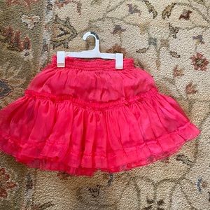 DO+BE ruffle pink skirt